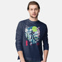 Mega City Hero-Mens-Long Sleeved-Tee-Arinesart