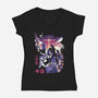 Gospel Of The Berserk-Womens-V-Neck-Tee-Arinesart