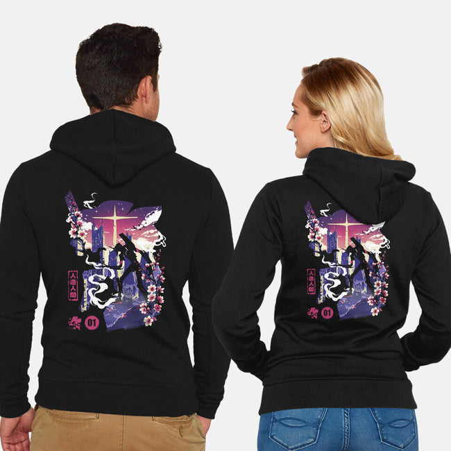 Gospel Of The Berserk-Unisex-Zip-Up-Sweatshirt-Arinesart
