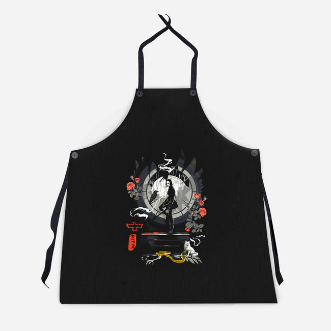 Believe In Angels-Unisex-Kitchen-Apron-Arinesart