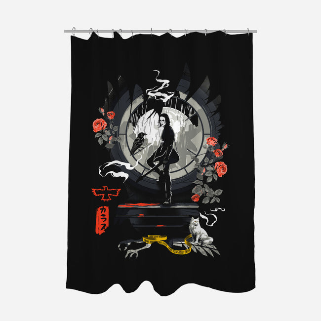 Believe In Angels-None-Polyester-Shower Curtain-Arinesart