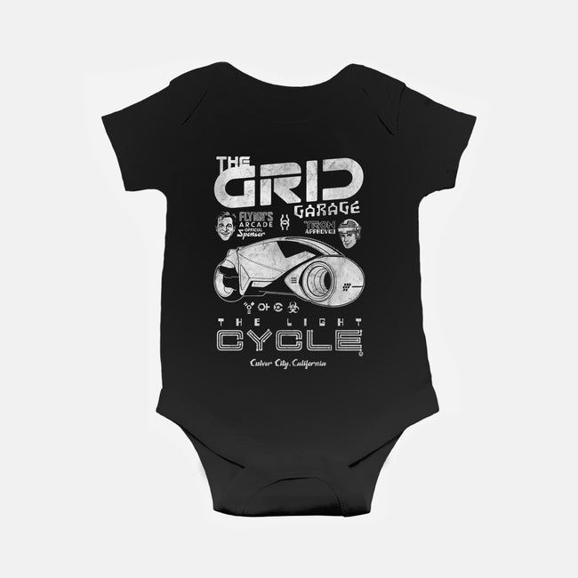 The Grid Garage-Baby-Basic-Onesie-Arinesart