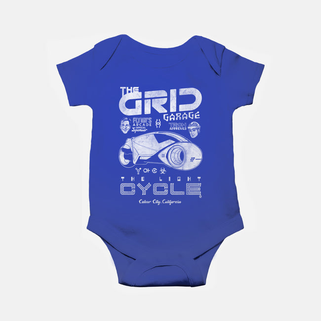 The Grid Garage-Baby-Basic-Onesie-Arinesart