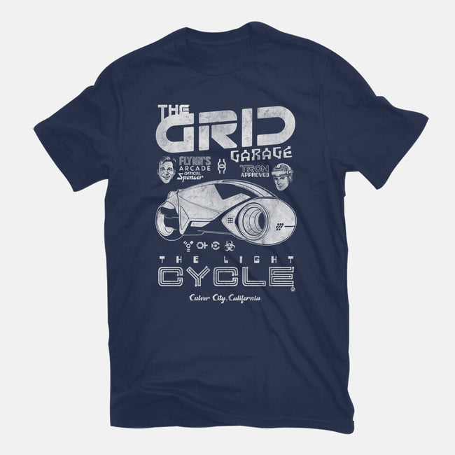 The Grid Garage-Unisex-Basic-Tee-Arinesart