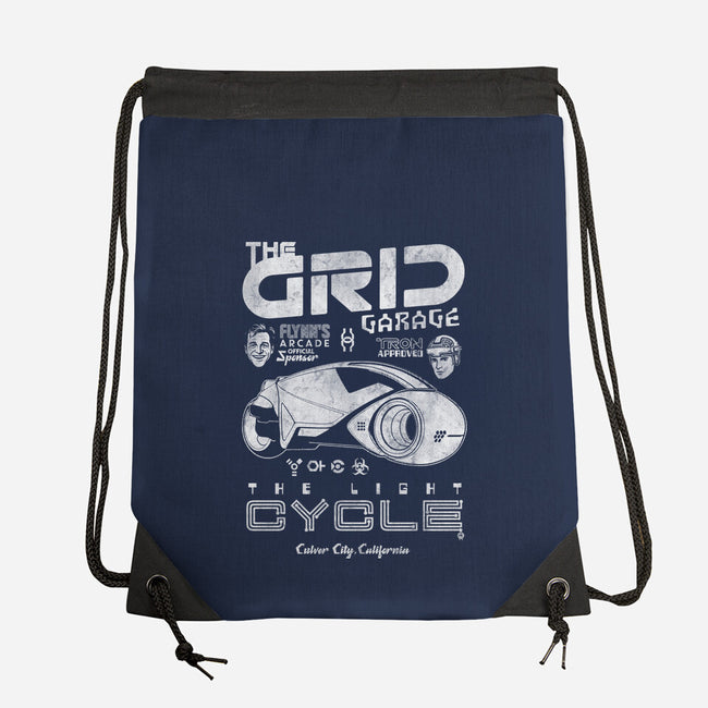 The Grid Garage-None-Drawstring-Bag-Arinesart