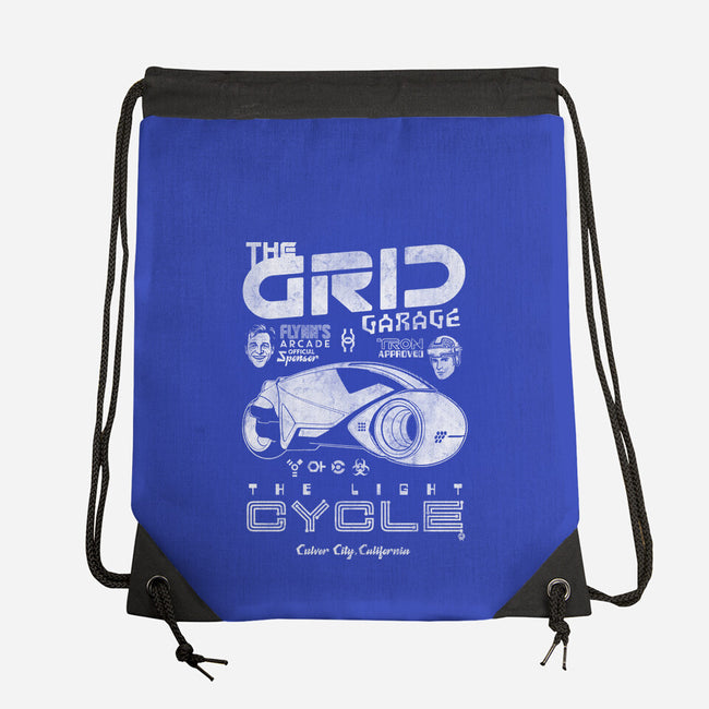 The Grid Garage-None-Drawstring-Bag-Arinesart