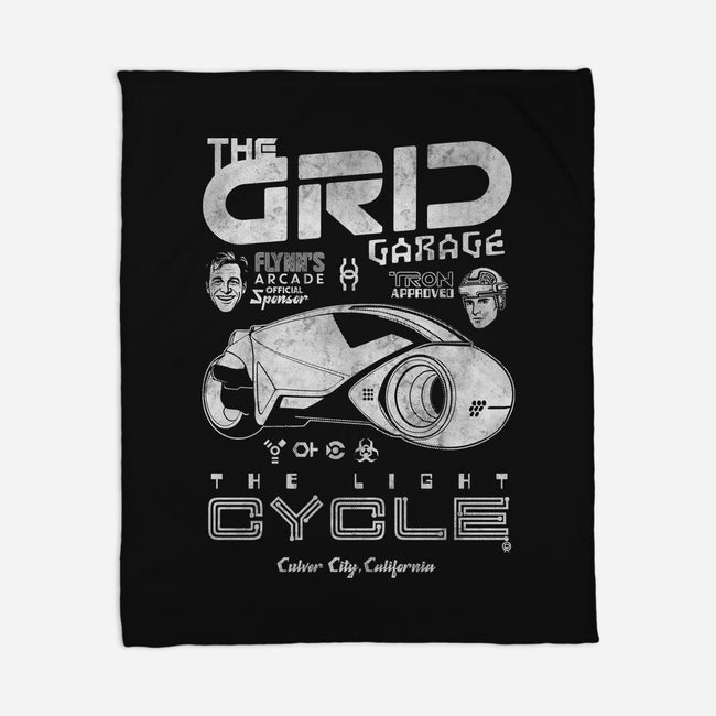 The Grid Garage-None-Fleece-Blanket-Arinesart