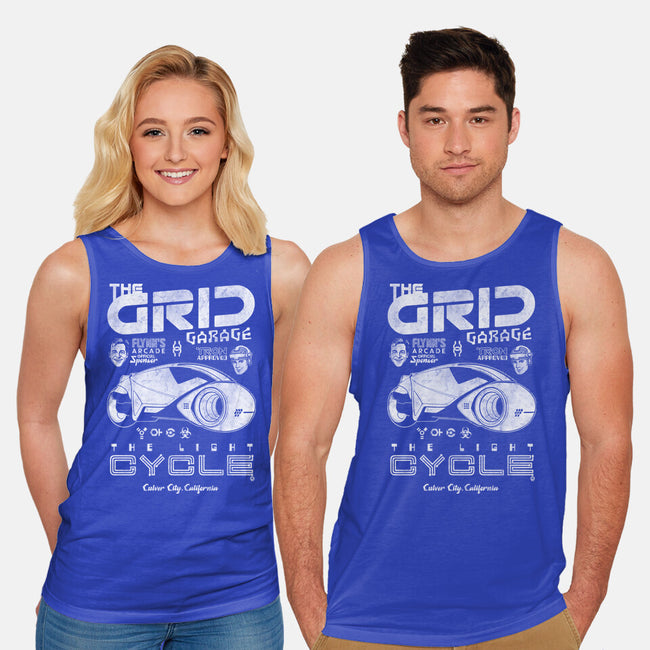 The Grid Garage-Unisex-Basic-Tank-Arinesart