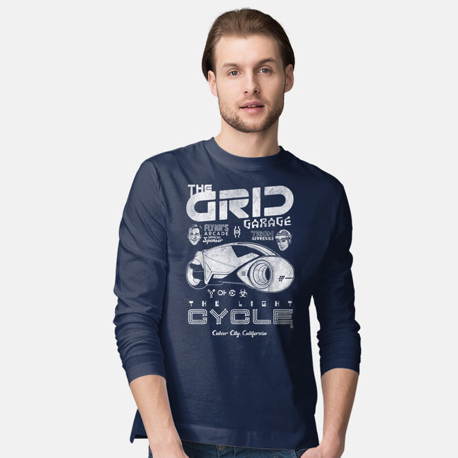 The Grid Garage-Mens-Long Sleeved-Tee-Arinesart