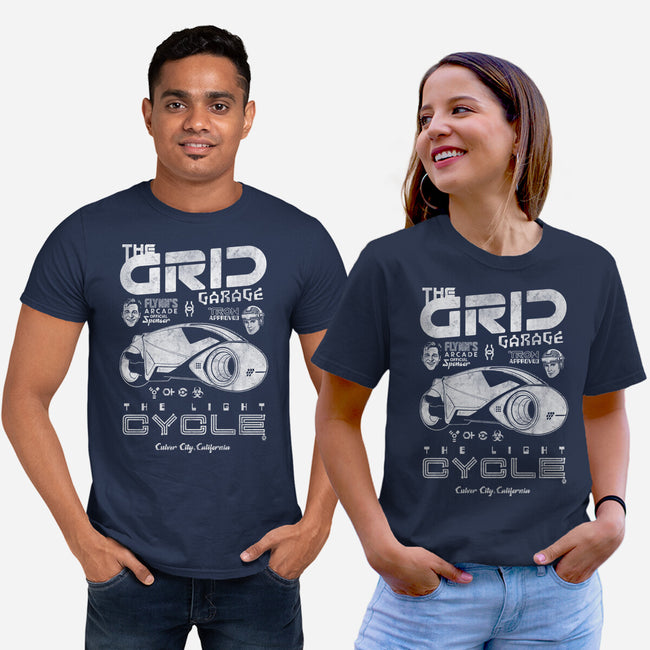 The Grid Garage-Unisex-Basic-Tee-Arinesart
