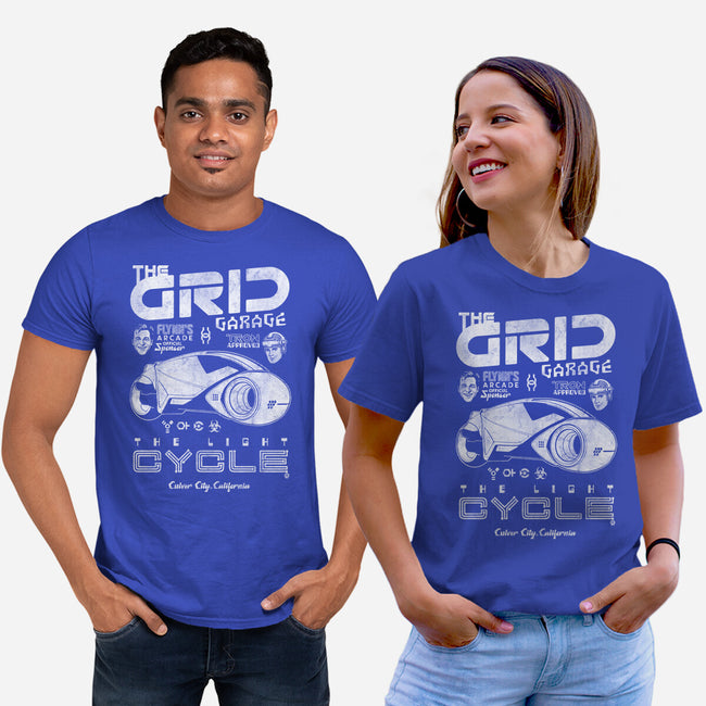 The Grid Garage-Unisex-Basic-Tee-Arinesart