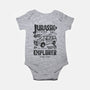 Jurassic Garage-Baby-Basic-Onesie-Arinesart