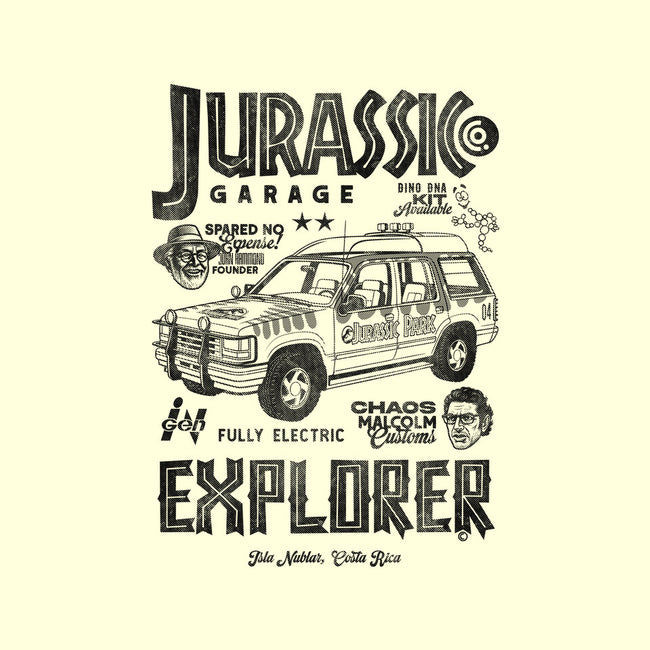Jurassic Garage-None-Basic Tote-Bag-Arinesart
