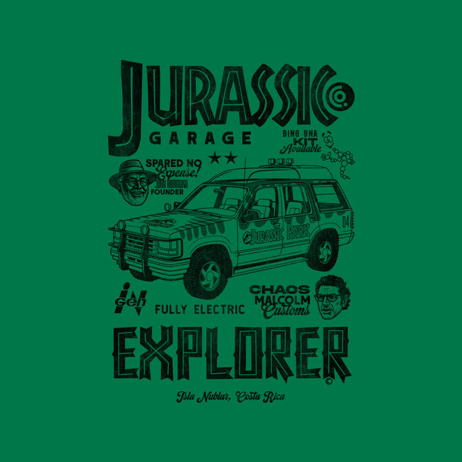 Jurassic Garage-Mens-Basic-Tee-Arinesart