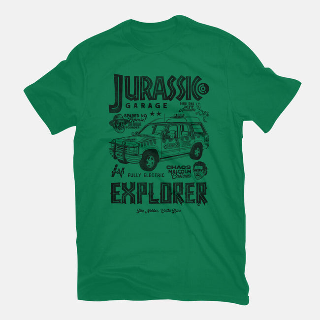 Jurassic Garage-Mens-Heavyweight-Tee-Arinesart