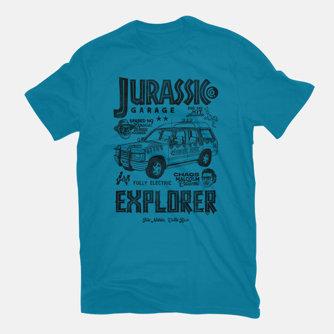 Jurassic Garage-Mens-Basic-Tee-Arinesart