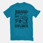 Jurassic Garage-Mens-Basic-Tee-Arinesart
