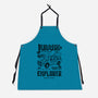 Jurassic Garage-Unisex-Kitchen-Apron-Arinesart