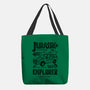 Jurassic Garage-None-Basic Tote-Bag-Arinesart