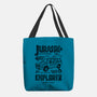 Jurassic Garage-None-Basic Tote-Bag-Arinesart