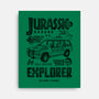 Jurassic Garage-None-Stretched-Canvas-Arinesart