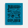 Jurassic Garage-None-Stretched-Canvas-Arinesart