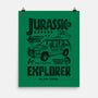 Jurassic Garage-None-Matte-Poster-Arinesart