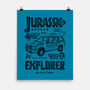 Jurassic Garage-None-Matte-Poster-Arinesart