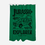 Jurassic Garage-None-Polyester-Shower Curtain-Arinesart