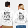 Jurassic Garage-Unisex-Zip-Up-Sweatshirt-Arinesart