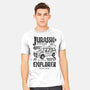 Jurassic Garage-Mens-Heavyweight-Tee-Arinesart