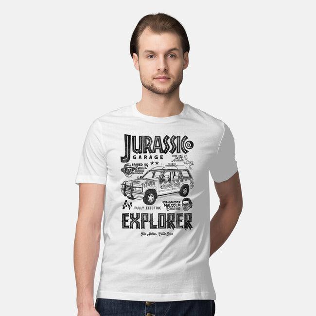 Jurassic Garage-Mens-Premium-Tee-Arinesart