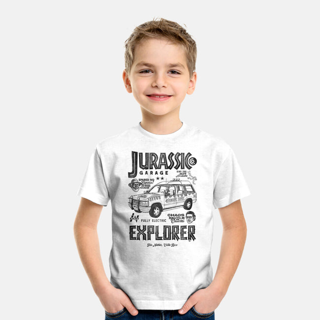 Jurassic Garage-Youth-Basic-Tee-Arinesart