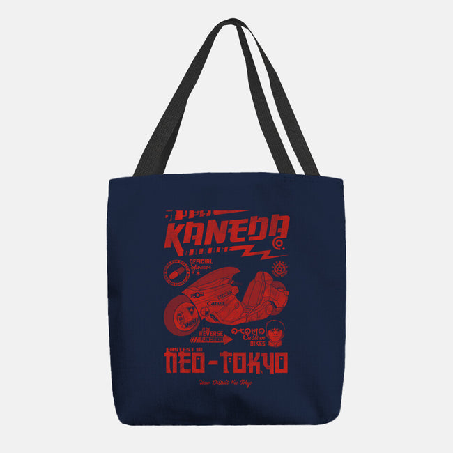 Kaneda Garage-None-Basic Tote-Bag-Arinesart