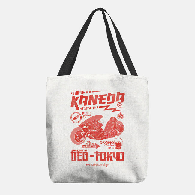 Kaneda Garage-None-Basic Tote-Bag-Arinesart