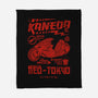 Kaneda Garage-None-Fleece-Blanket-Arinesart