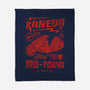 Kaneda Garage-None-Fleece-Blanket-Arinesart