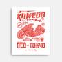 Kaneda Garage-None-Stretched-Canvas-Arinesart