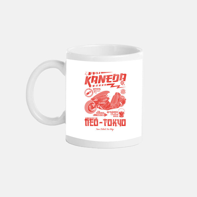 Kaneda Garage-None-Mug-Drinkware-Arinesart
