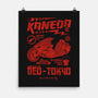 Kaneda Garage-None-Matte-Poster-Arinesart
