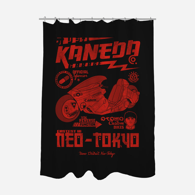 Kaneda Garage-None-Polyester-Shower Curtain-Arinesart