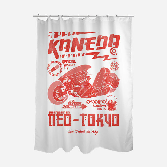 Kaneda Garage-None-Polyester-Shower Curtain-Arinesart