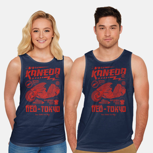Kaneda Garage-Unisex-Basic-Tank-Arinesart