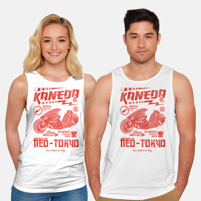 Kaneda Garage-Unisex-Basic-Tank-Arinesart