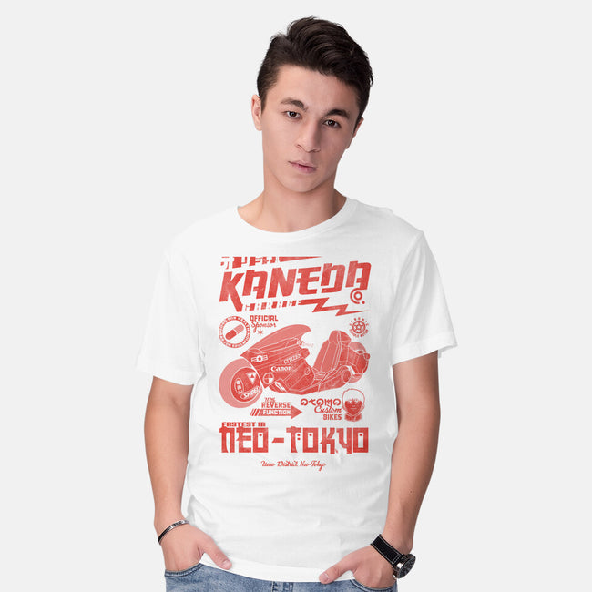 Kaneda Garage-Mens-Basic-Tee-Arinesart