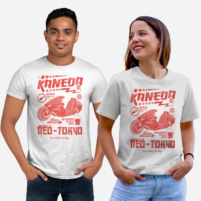 Kaneda Garage-Unisex-Basic-Tee-Arinesart