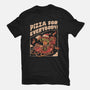Pizza For Everybody-Mens-Basic-Tee-eduely
