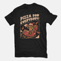 Pizza For Everybody-Womens-Fitted-Tee-eduely