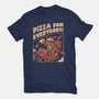 Pizza For Everybody-Womens-Fitted-Tee-eduely