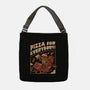 Pizza For Everybody-None-Adjustable Tote-Bag-eduely